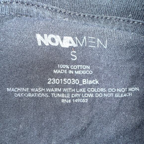 Fashion Nova Men “Play Your Luck / Risk Taker” Skull 8-Ball Graphic Tee – Black - Picture 4 of 7